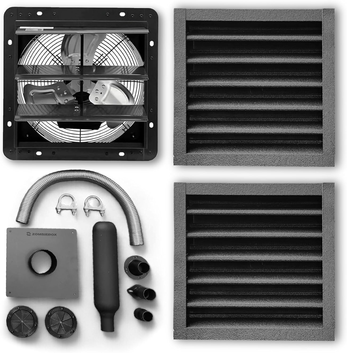 DIY Generator Shed Ventilation & Exhaust Kit Bundle DIY Generator Shed Ventilation & Exhaust Kit Bundle