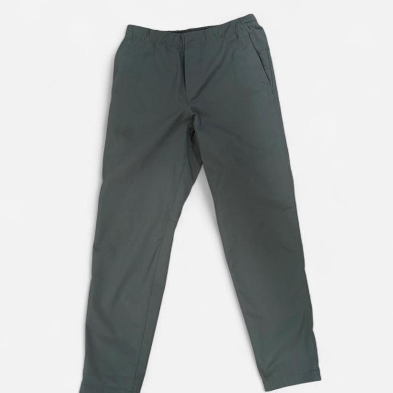 Lululemon Jogger Pants Mens Small Olive Green Stretch Drawstring Athletic