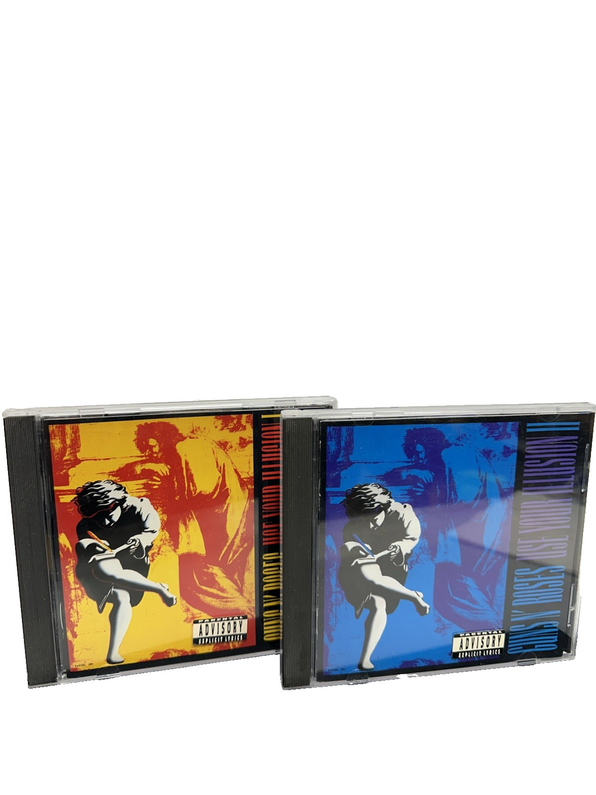 Guns N Roses Use Your Illusion I II 2CD 1991 Geffen Like New Condition Guns N Roses Use Your Illusion I II 2CD 1991 Geffen Like New Condition