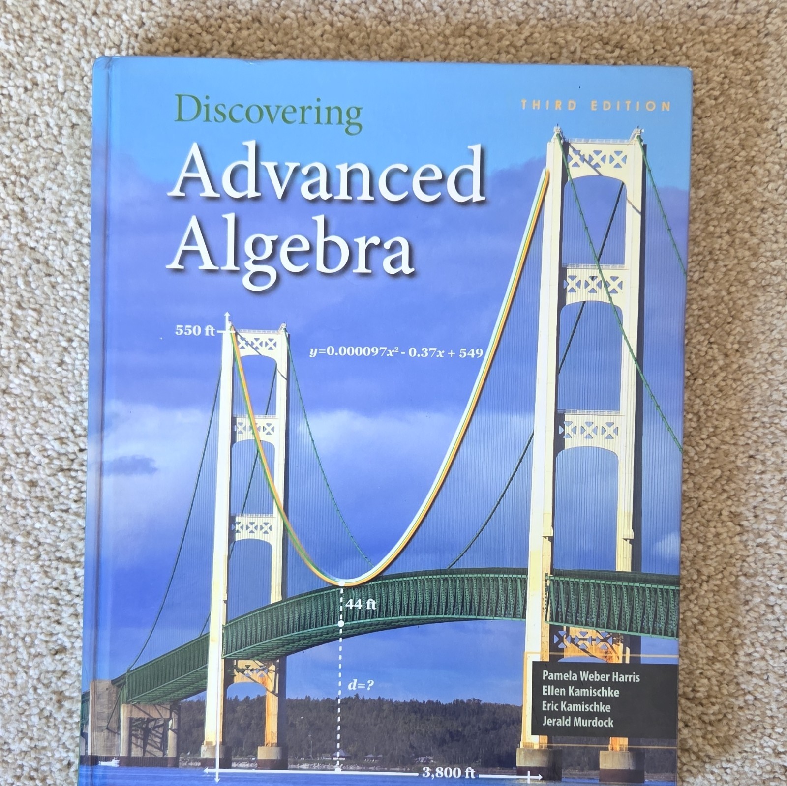 Discovering Advanced Algebra 3rd Ed Hardcover High School Algebra Textbook 2017 Discovering Advanced Algebra 3rd Ed Hardcover High School Algebra Textbook 2017