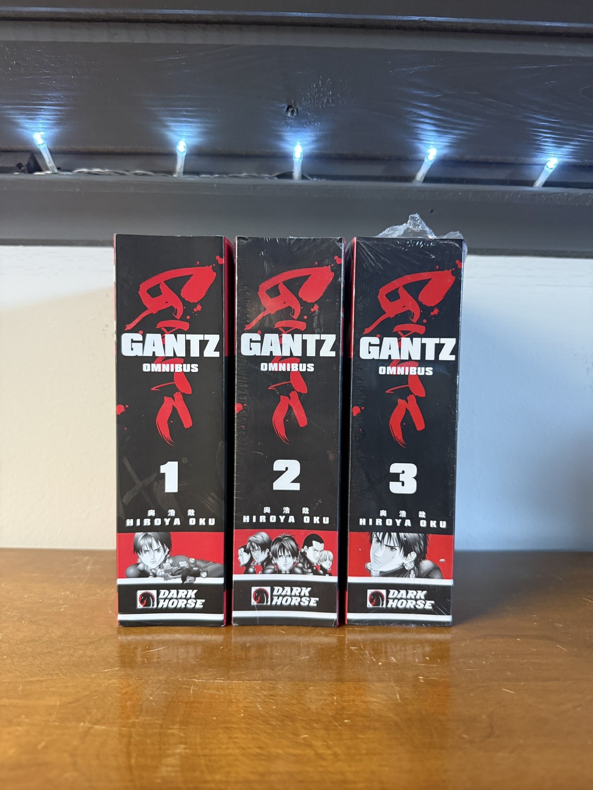 Gantz Manga Omnibus Edition 1-3 Set English