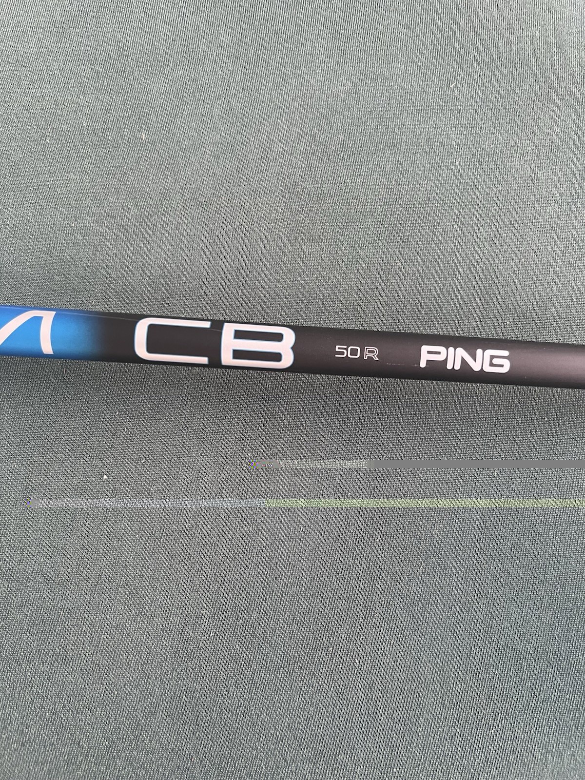 Ping Alta CB Black-Blue 50R Regular Flex Driver Shaft w/RH Tip G410-425-430-G440