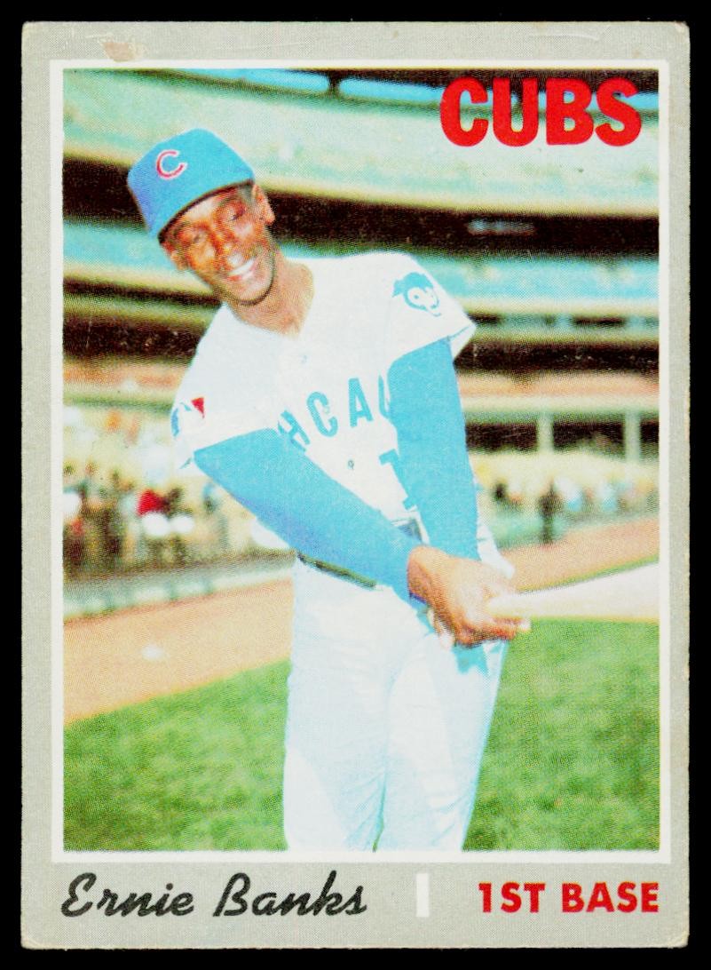 1970 Topps #630 Ernie Banks 1970 Topps #630 Ernie Banks