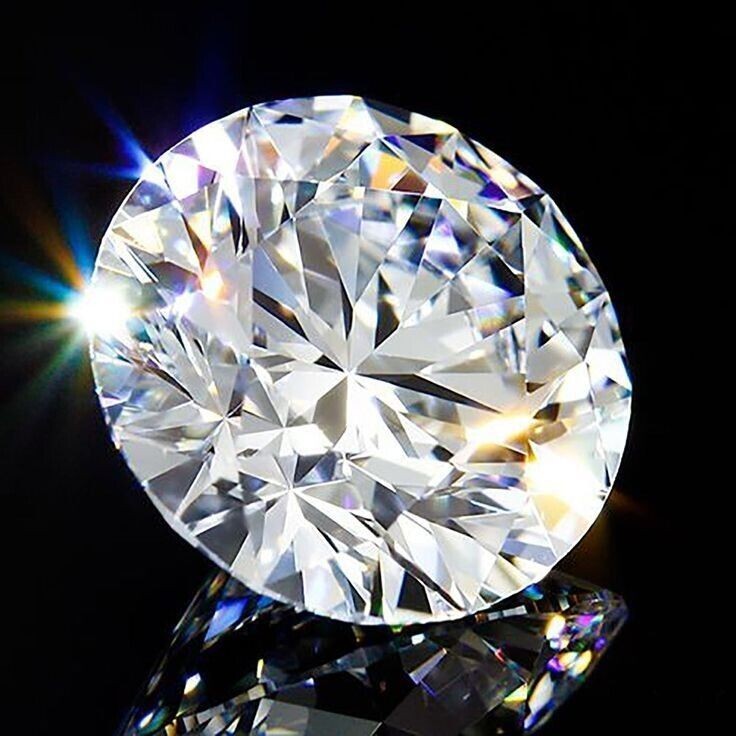 CERTIFIED 7.10 Ct Natural Diamond D Grade ROUND LOOSE VVS1/13 mm