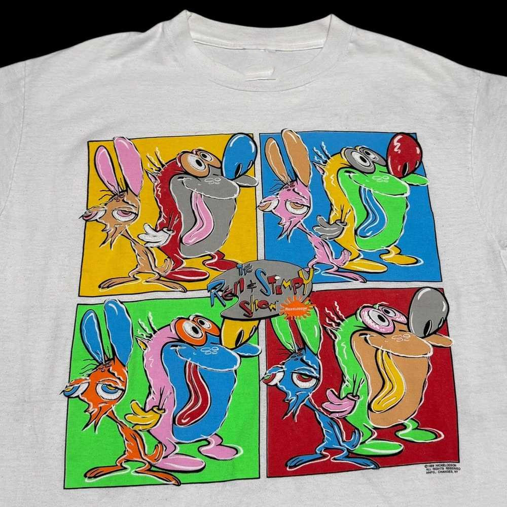 Vintage 1993 Ren & Stimpy Show Unisex Cotton Funny T-shirt All Size S-5XL CO735