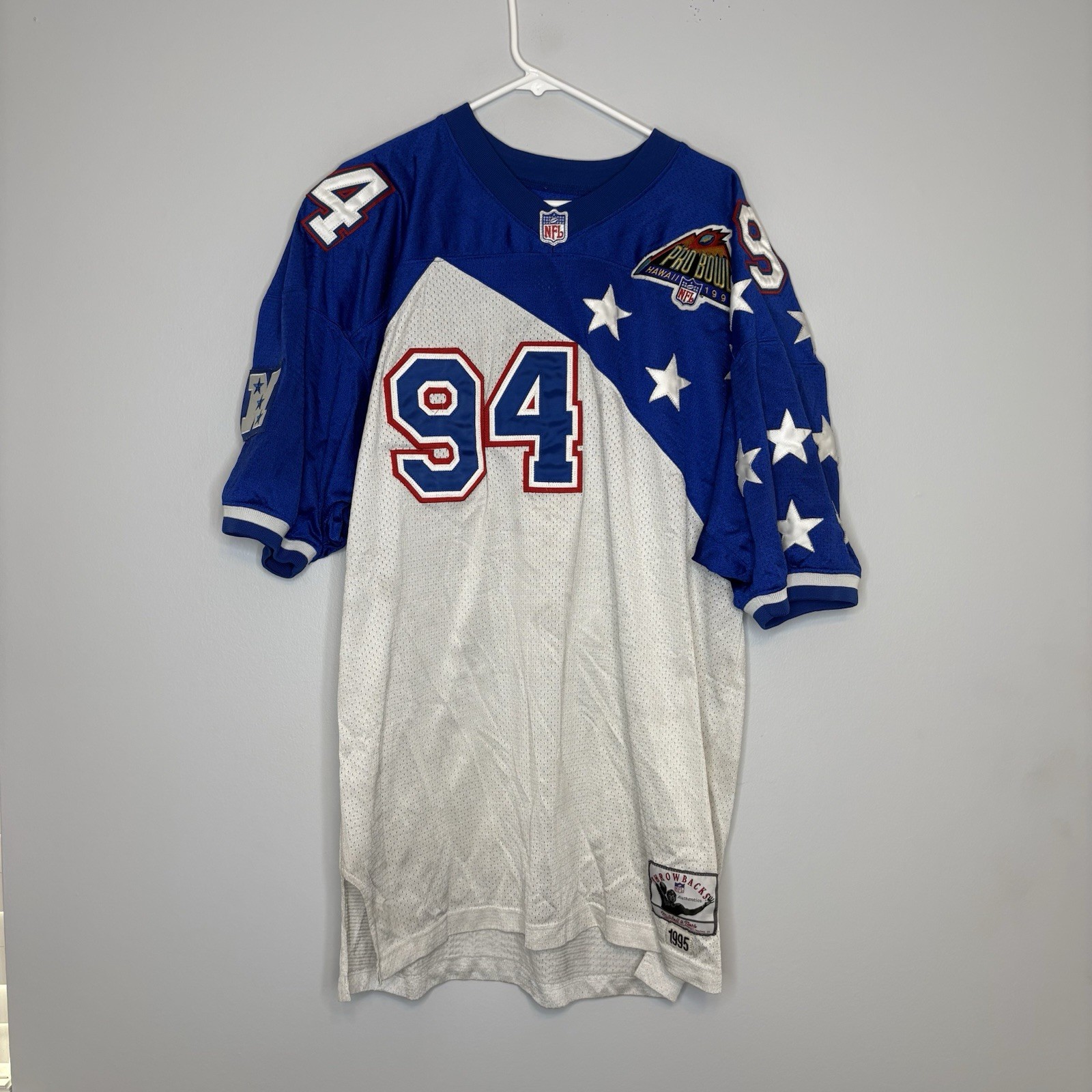 Vintage 1995 Dallas Cowboys Charles Haley Size 54 M&N Authentic Pro Bowl Jersey Vintage 1995 Dallas Cowboys Charles Haley Size 54 M&N Authentic Pro Bowl Jersey