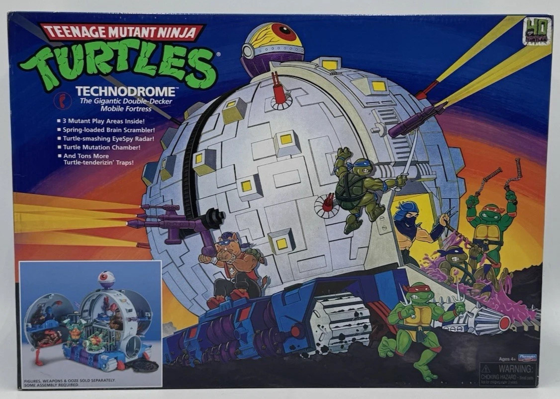 Teenage Mutant Ninja Turtles Classic Technodrome Playset TMNT New Sealed