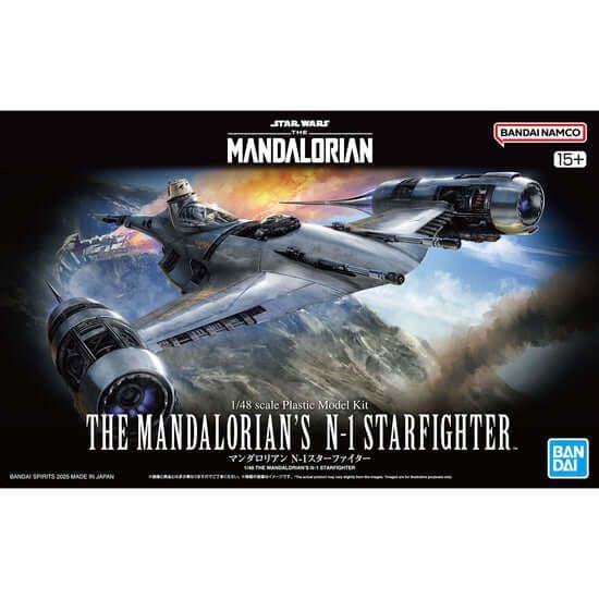 Bandai 2783949 Star Wars The Mandalorian's N-1 Starfighter 1/48 Scale Kit