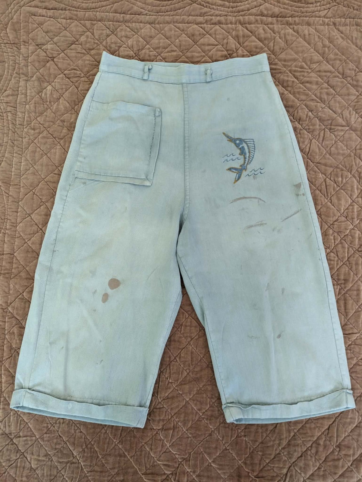 1940s 1950s cotton pants 1940s 1950s cotton pants