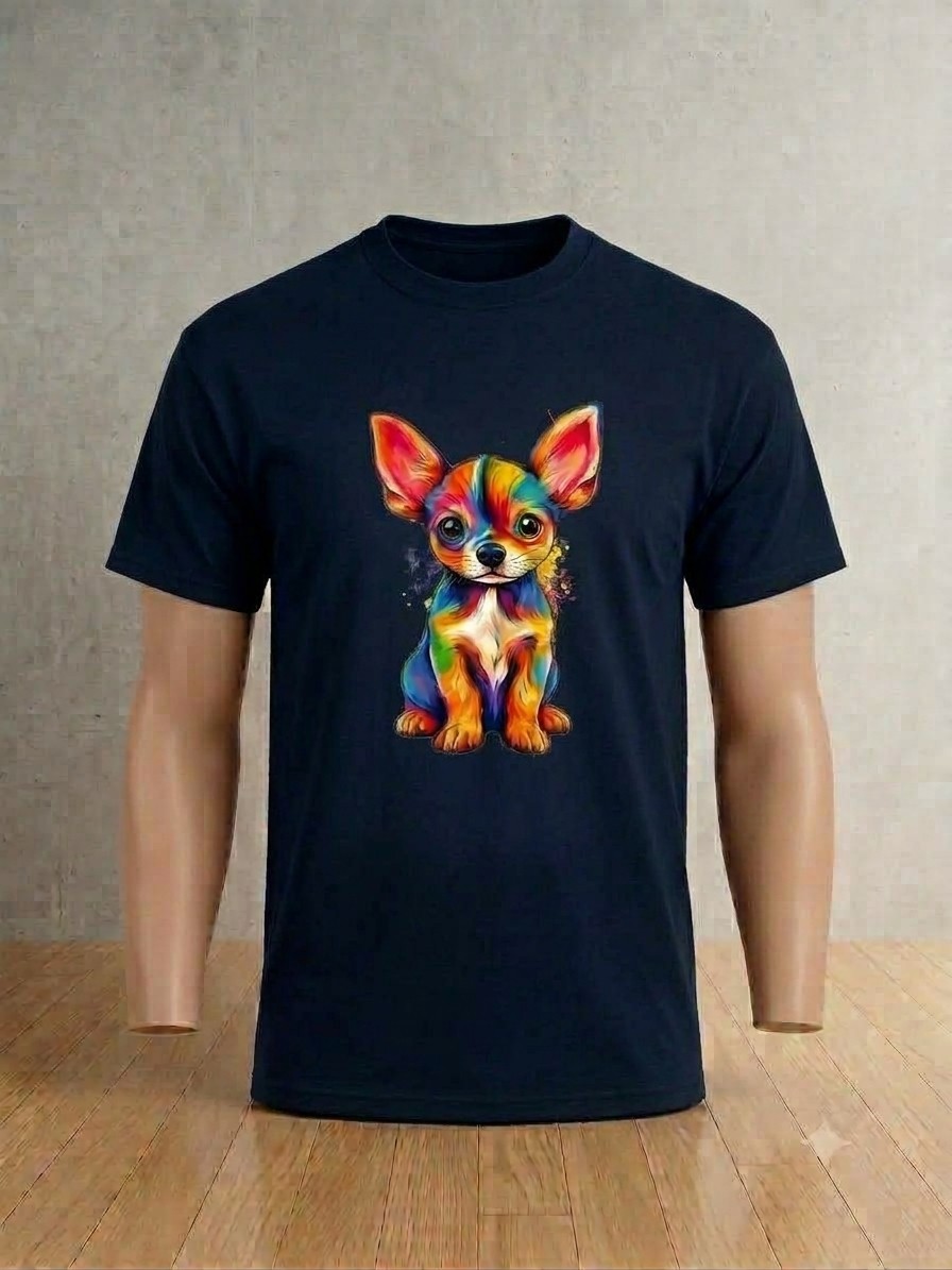 Ink Splash Chihuahua Tee Ink Splash Chihuahua Tee