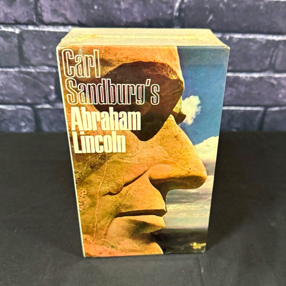 Carl Sandburg Abraham Lincoln Prairie & War Years 3-Vol Box Set Laurel Dell