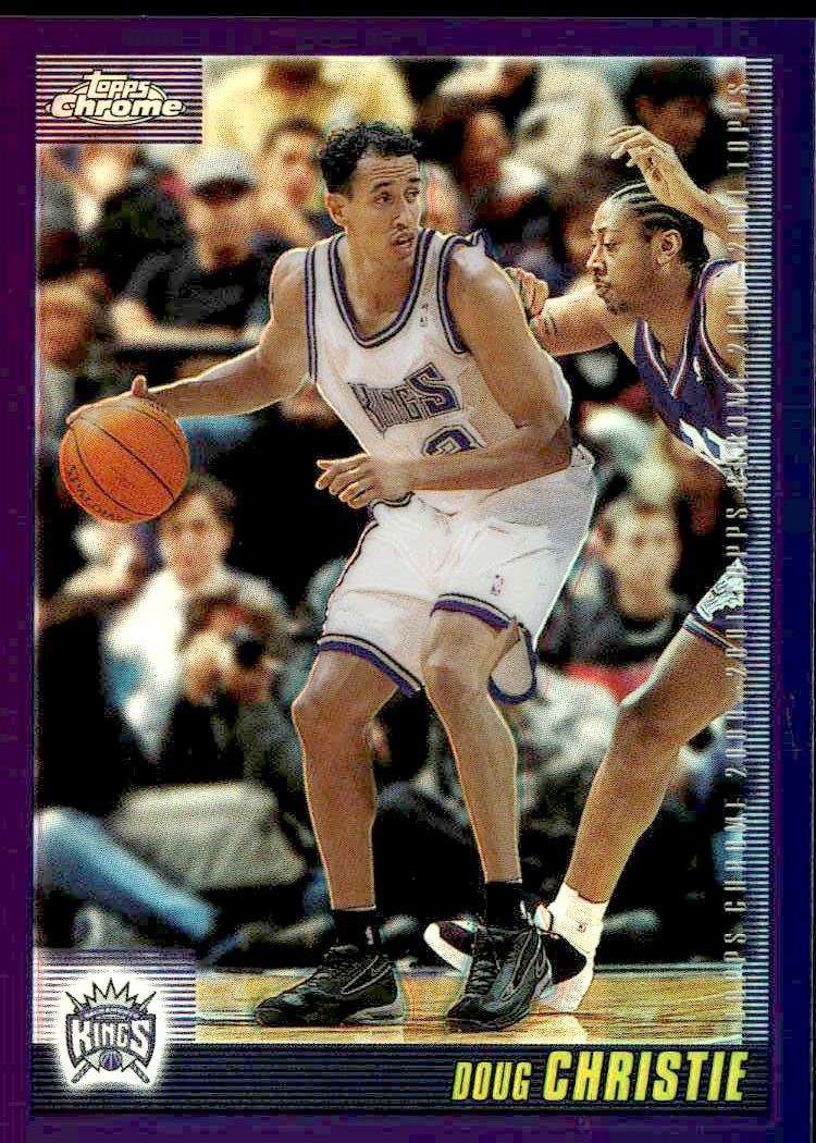 2000-01 Topps Chrome #6 Doug Christie Refractors 2000-01 Topps Chrome #6 Doug Christie Refractors