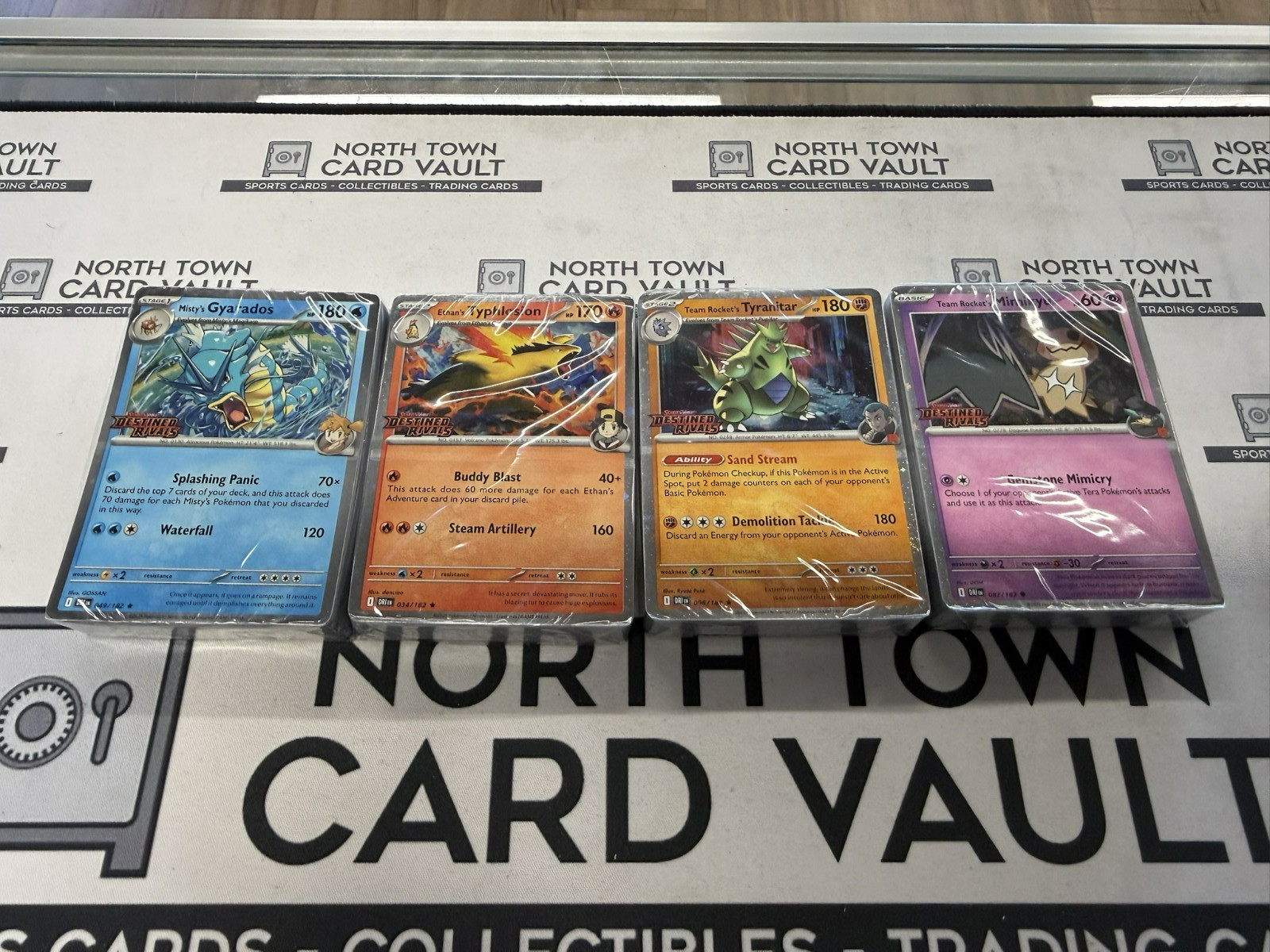 Pokemon Destined Rivals Stamped 034 049 087 096 Promo Set DRI Pokemon Destined Rivals Stamped 034 049 087 096 Promo Set DRI