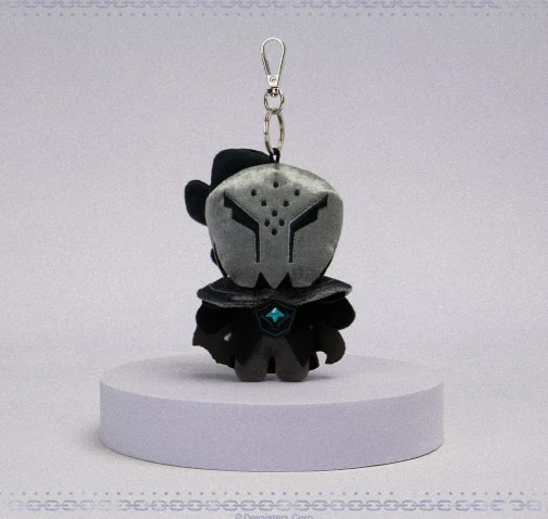 Cookie Run Kingdom Plush 5th Anniversary Silent Salt Cookie Doll Keyring Limited