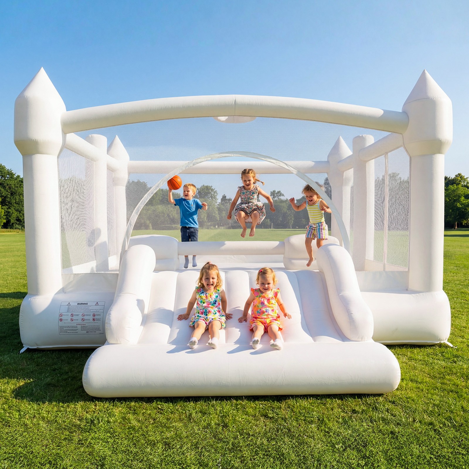 15ftx12ft Large Commercial Bounce House PVC Inflatable Jump Castle with Blower
