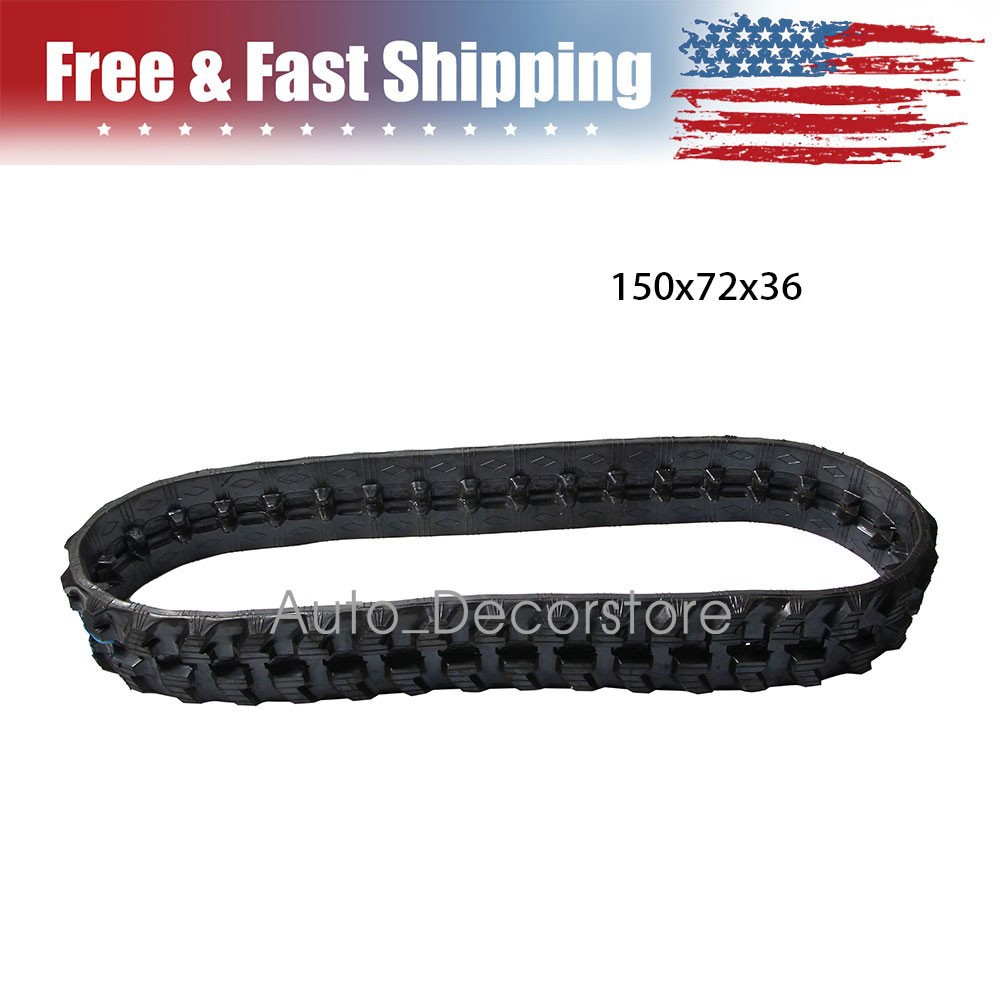 Rubber Track 150x72x36mm For Mini Skid Steer Loader Heavy Duty Track Rubber Track 150x72x36mm For Mini Skid Steer Loader Heavy Duty Track