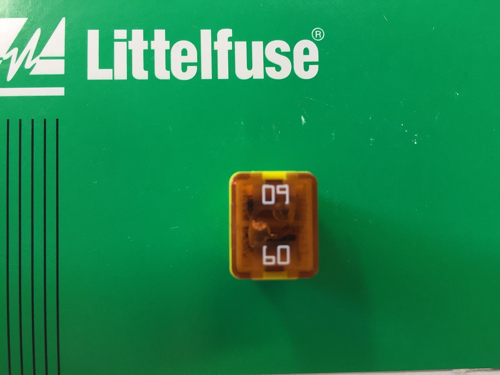 NEW LittelFuse Automotive J Case 60 Amp 58V Low Profile Fuse USA MADE JCASE NEW LittelFuse Automotive J Case 60 Amp 58V Low Profile Fuse USA MADE JCASE