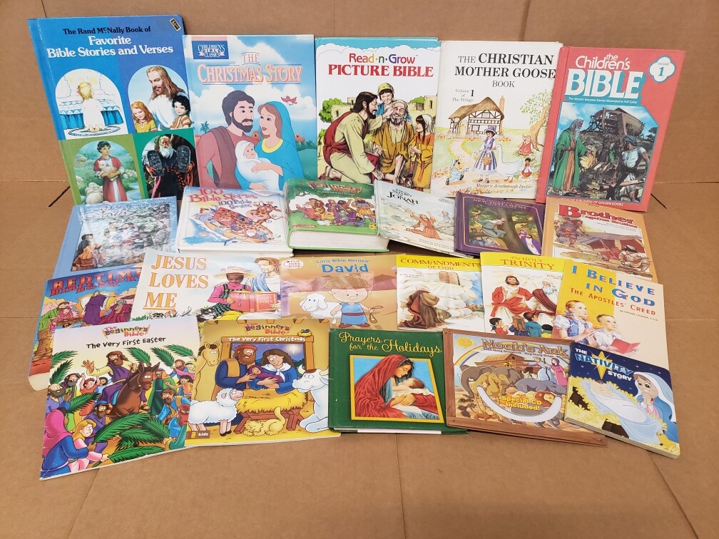 Lot of 10 Christian Kids Prayer Bible Jesus Stories Religion Books- MIX UNSORTED Lot of 10 Christian Kids Prayer Bible Jesus Stories Religion Books- MIX UNSORTED