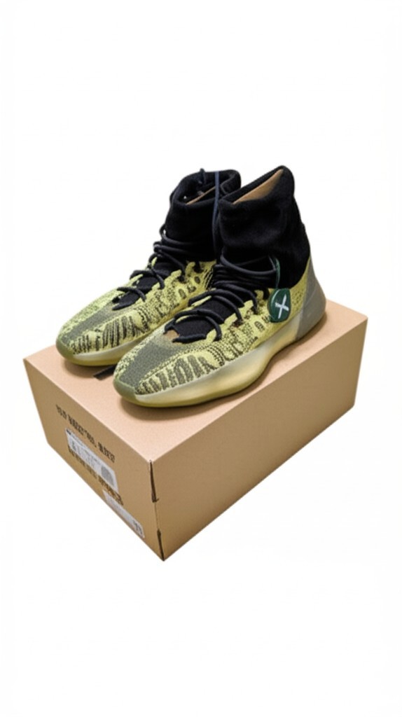 Size 11 - adidas Yeezy Basketball Knit Energy Glow Size 11 - adidas Yeezy Basketball Knit Energy Glow