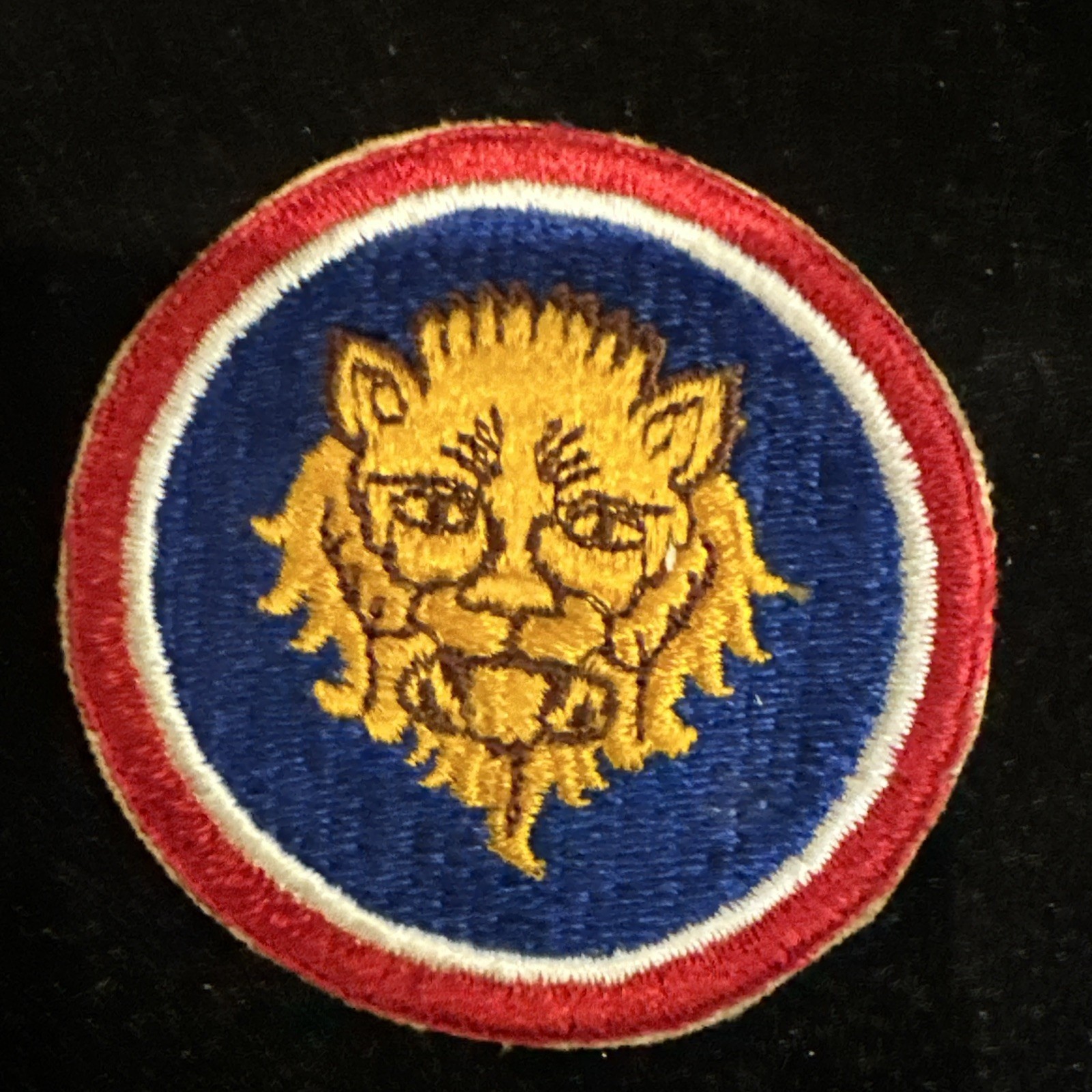 WWII/2 US Army 106th Division patch.