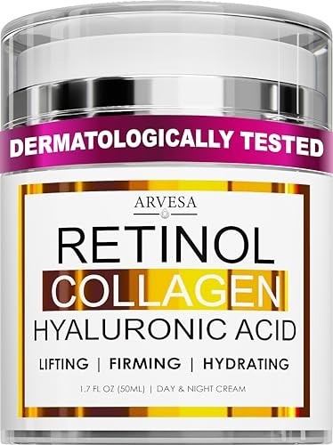 Retinol Face Cream Collagen Hyaluronic Acid Anti Aging Moisturizer Retinol Face Cream Collagen Hyaluronic Acid Anti Aging Moisturizer