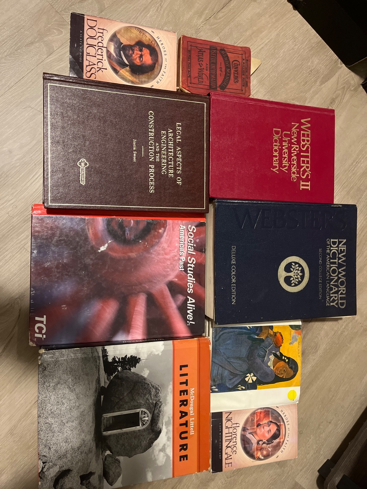 antique esoteric books 3 books based on 1800 and 6 books from 1970s era