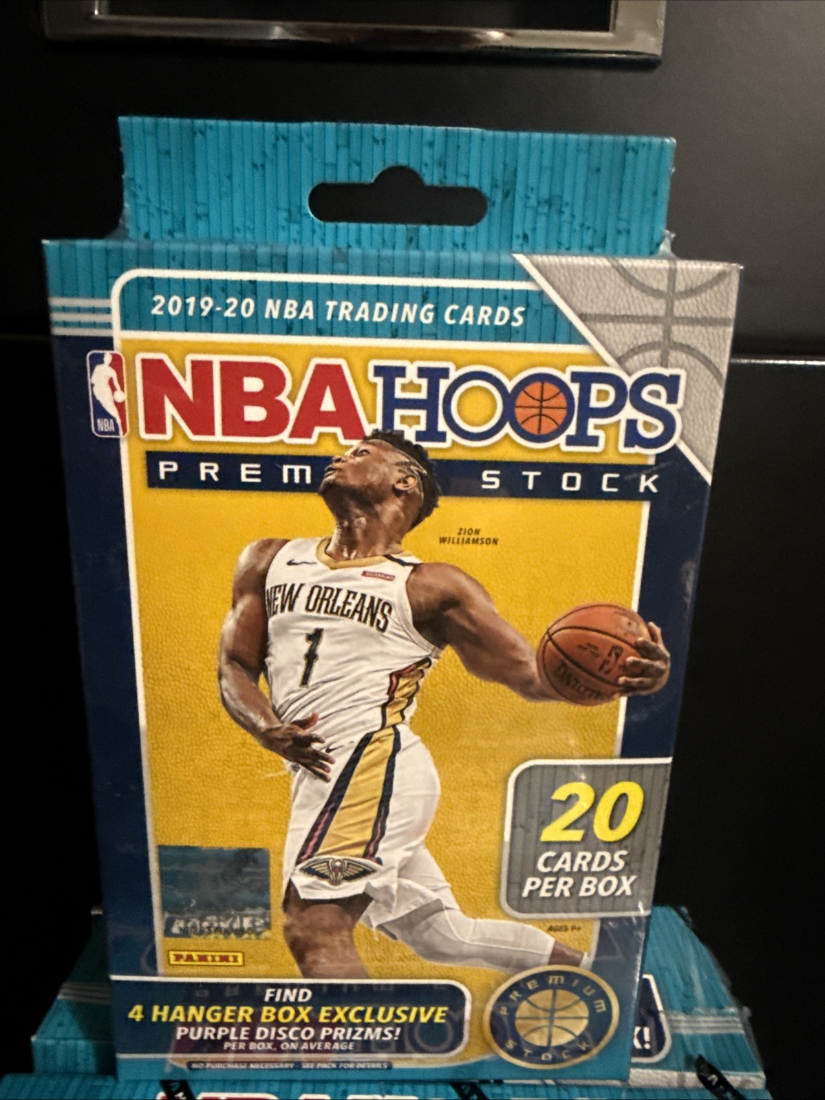 Panini NBA Hoops Premium Stock 2019-20 Hanger Box Factory Sealed Panini NBA Hoops Premium Stock 2019-20 Hanger Box Factory Sealed