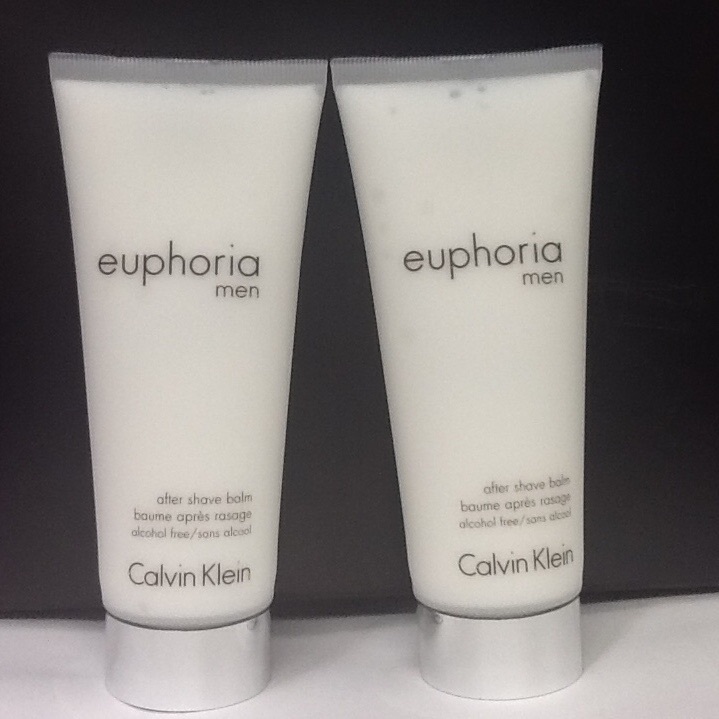 Euphoria for Men - Lot of 2 X 3.4 OZ After Shave Balm - SAME AS PICTURE Euphoria for Men - Lot of 2 X 3.4 OZ After Shave Balm - SAME AS PICTURE