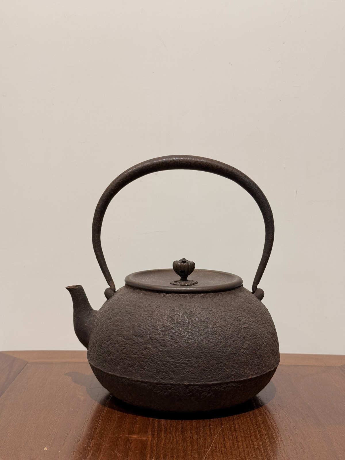 Antique Japanese Cast Iron Kettle Teapot Rare 南部鐵器 Antique Japanese Cast Iron Kettle Teapot Rare 南部鐵器