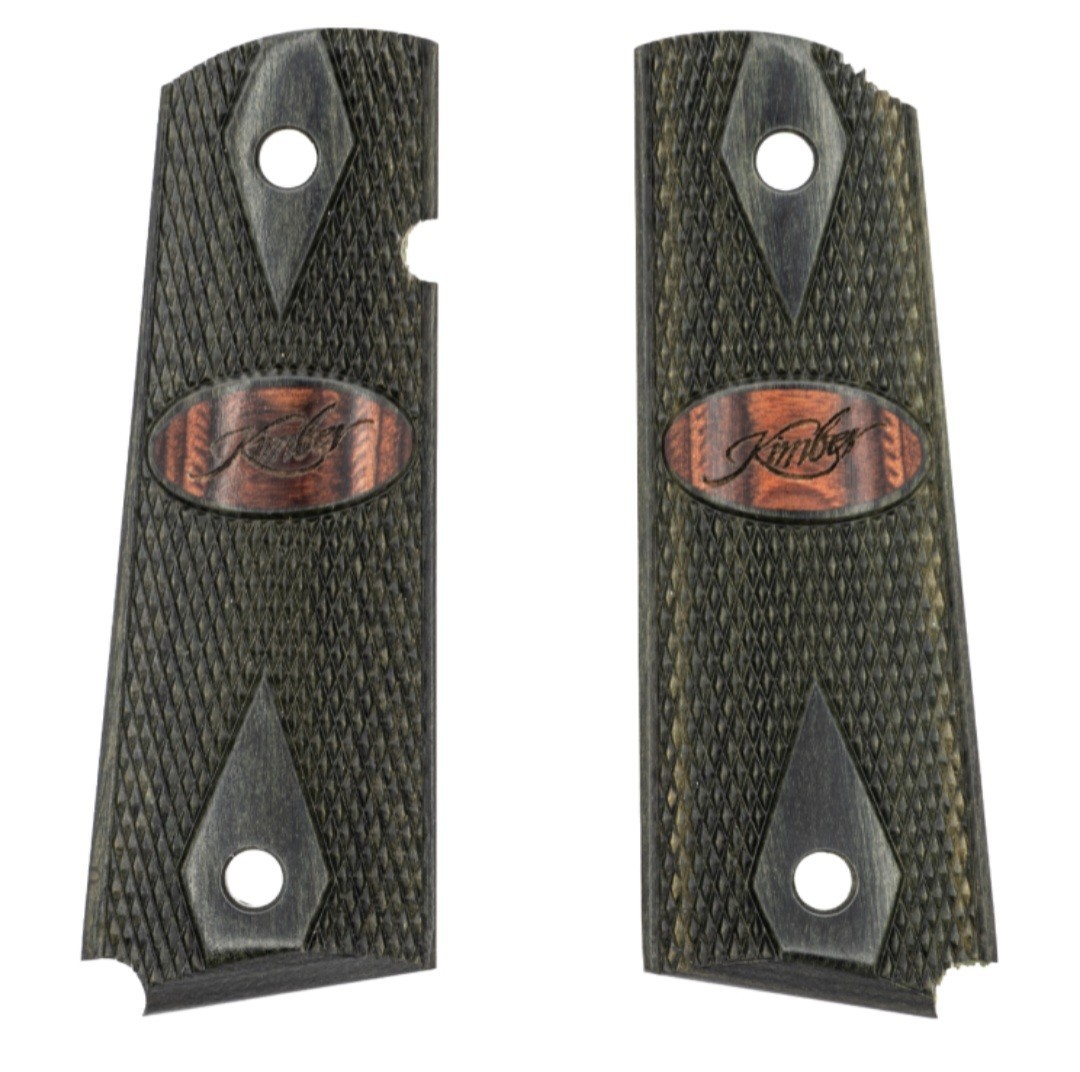 Kimber 1911 FULL SIZE Double Diamond Grips Laminate 