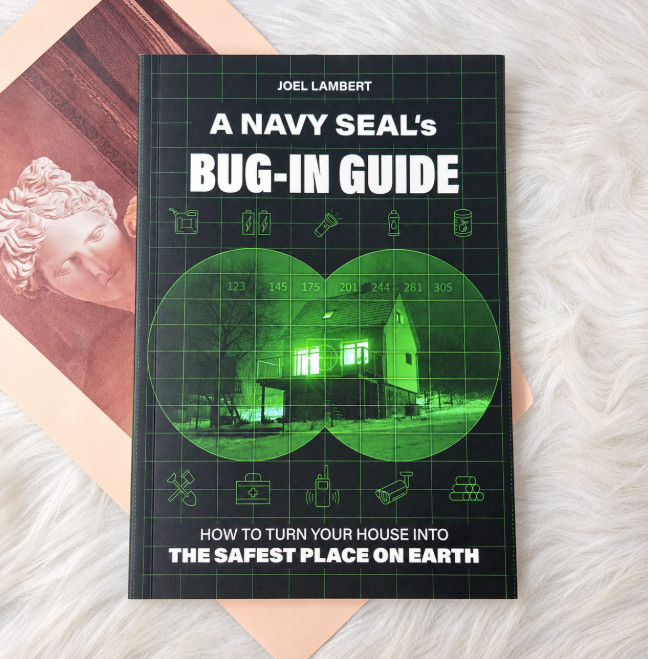 A Navy SEAL Bug-In Guide Survival Prep Emergency Home Safety Book HOT