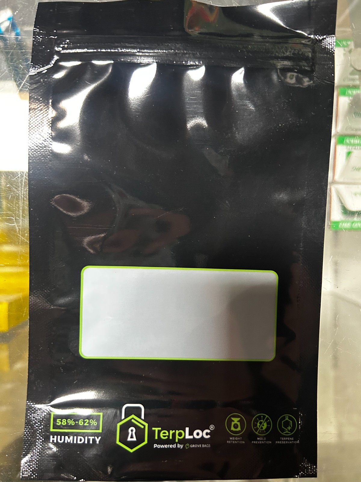 Grove Bags TerpLoc Curing Bag - 1/2 Ounce / 10-Pack Grove Bags TerpLoc Curing Bag - 1/2 Ounce / 10-Pack