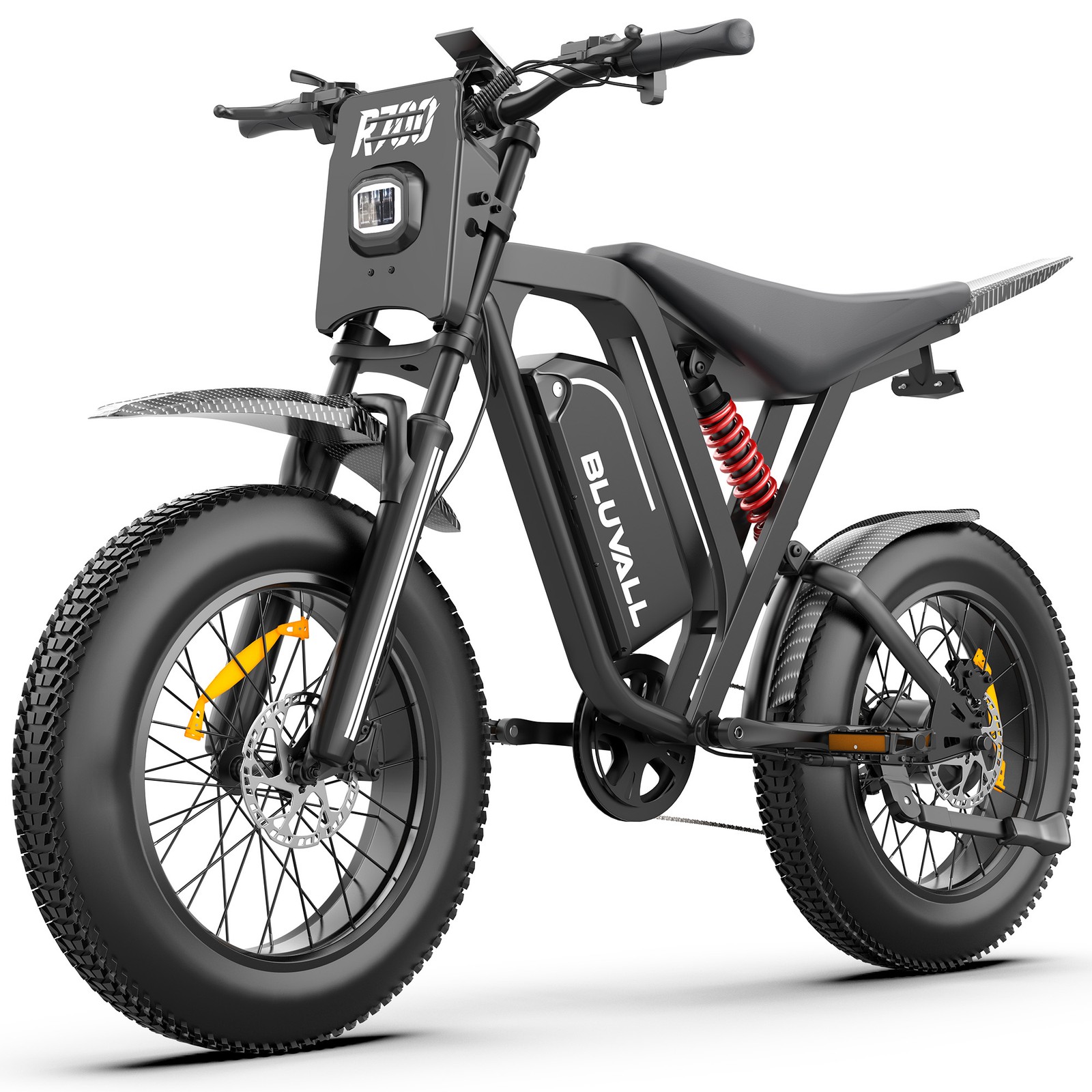 Bluvall 1000W Electric Dirt Bike for Adult 48V 16Ah 20