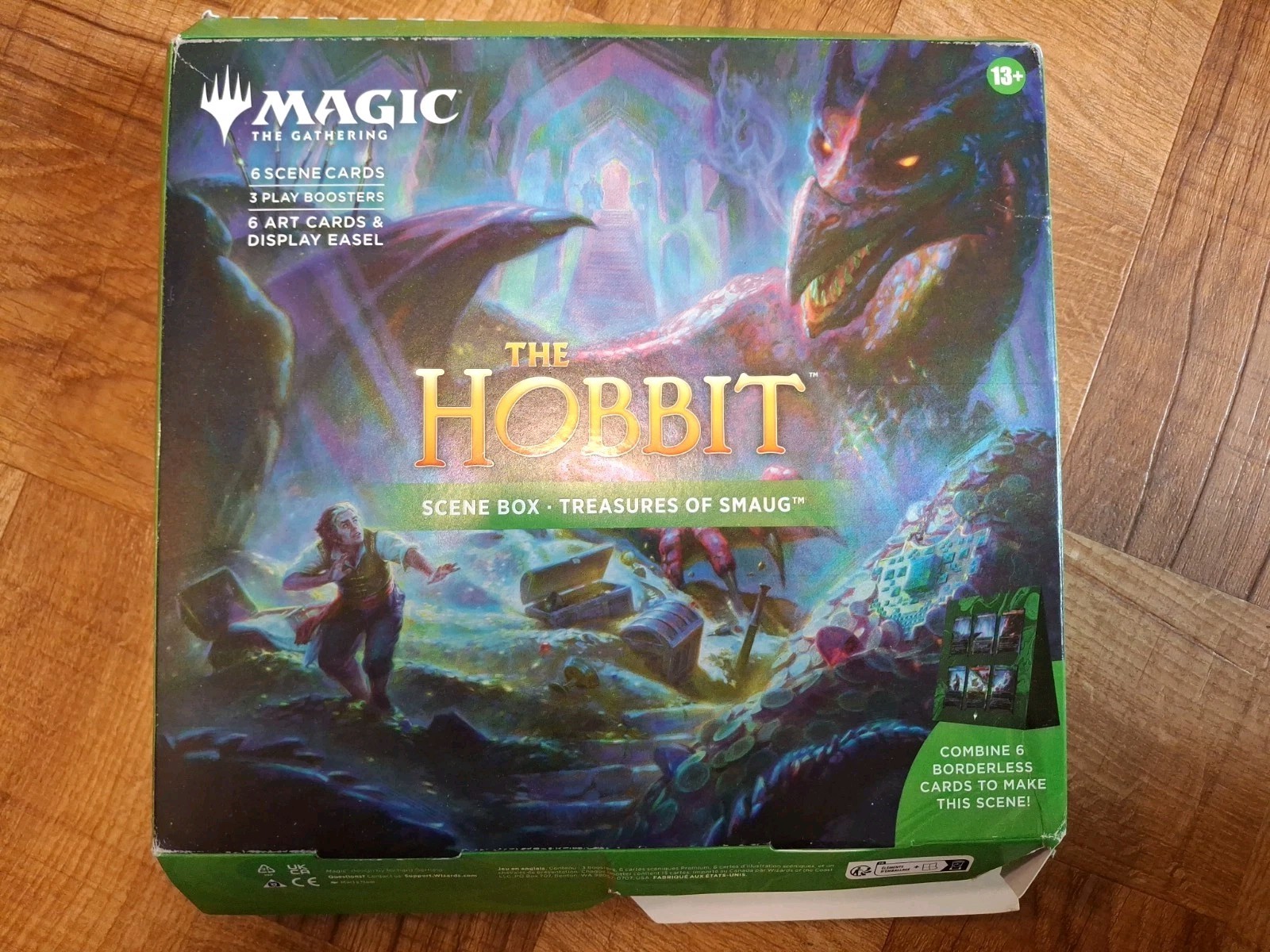 The Hobbit Scene Box Treasures Of Smaug MTG NEW BUT DAMAGED
