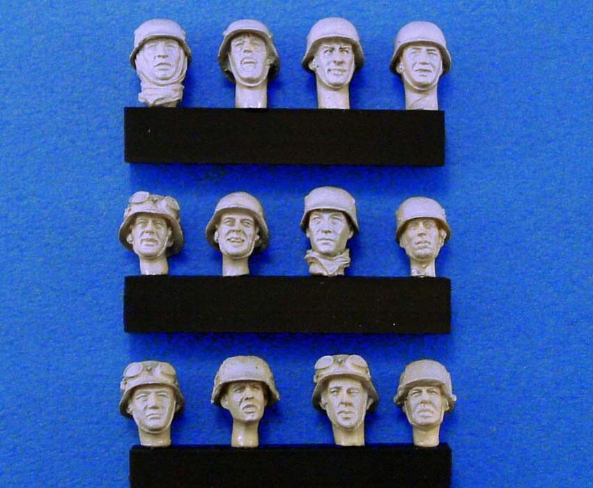 1/35 Legend Production German Heads Set #2 (WWII) #LF0112