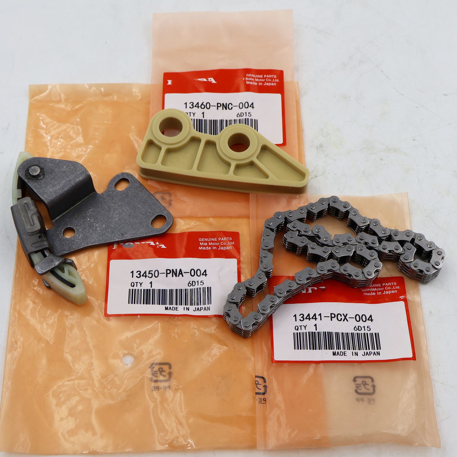 For Honda Acura Oil Pump Chain Tensioner Guide Kit 13441-PCX-004 13460-PN-C004 For Honda Acura Oil Pump Chain Tensioner Guide Kit 13441-PCX-004 13460-PN-C004