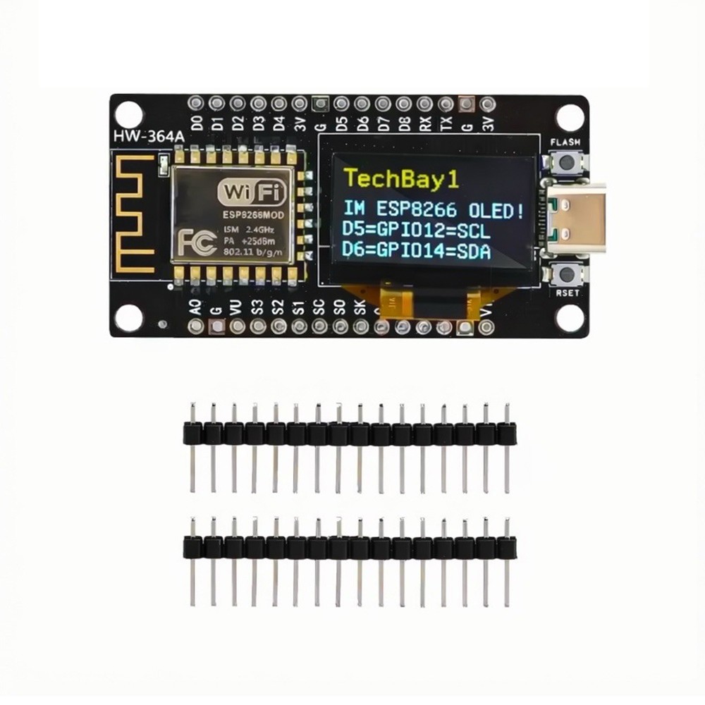 1-100 PCS NodeMCU ESP8266 Dev Board 0.96\'\' OLED Display for ESP8266 IDE Lot