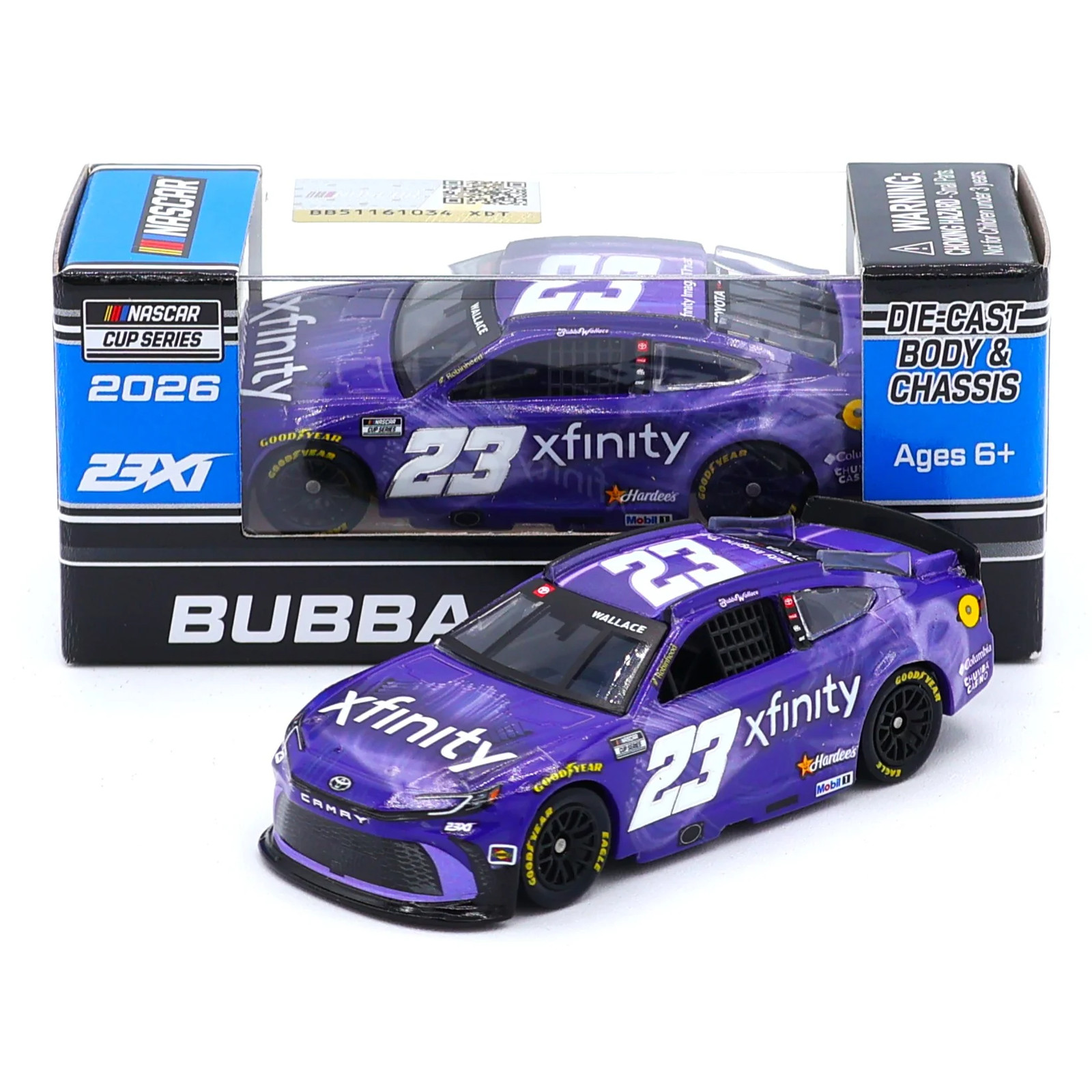 Bubba Wallace 2026 Xfinity 1:64 Nascar Diecast Bubba Wallace 2026 Xfinity 1:64 Nascar Diecast