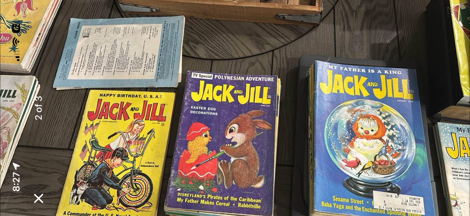 1947-97 Vintage Jack and Jill Magazine Collection (50 Issues) 1947-97 Vintage Jack and Jill Magazine Collection (50 Issues)