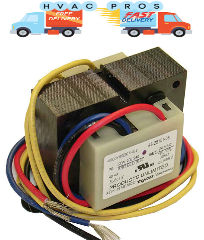 Rheem Ruud Weather King Furnace Transformer 46-18186-01 46-20478-01 8406-5541 Rheem Ruud Weather King Furnace Transformer 46-18186-01 46-20478-01 8406-5541