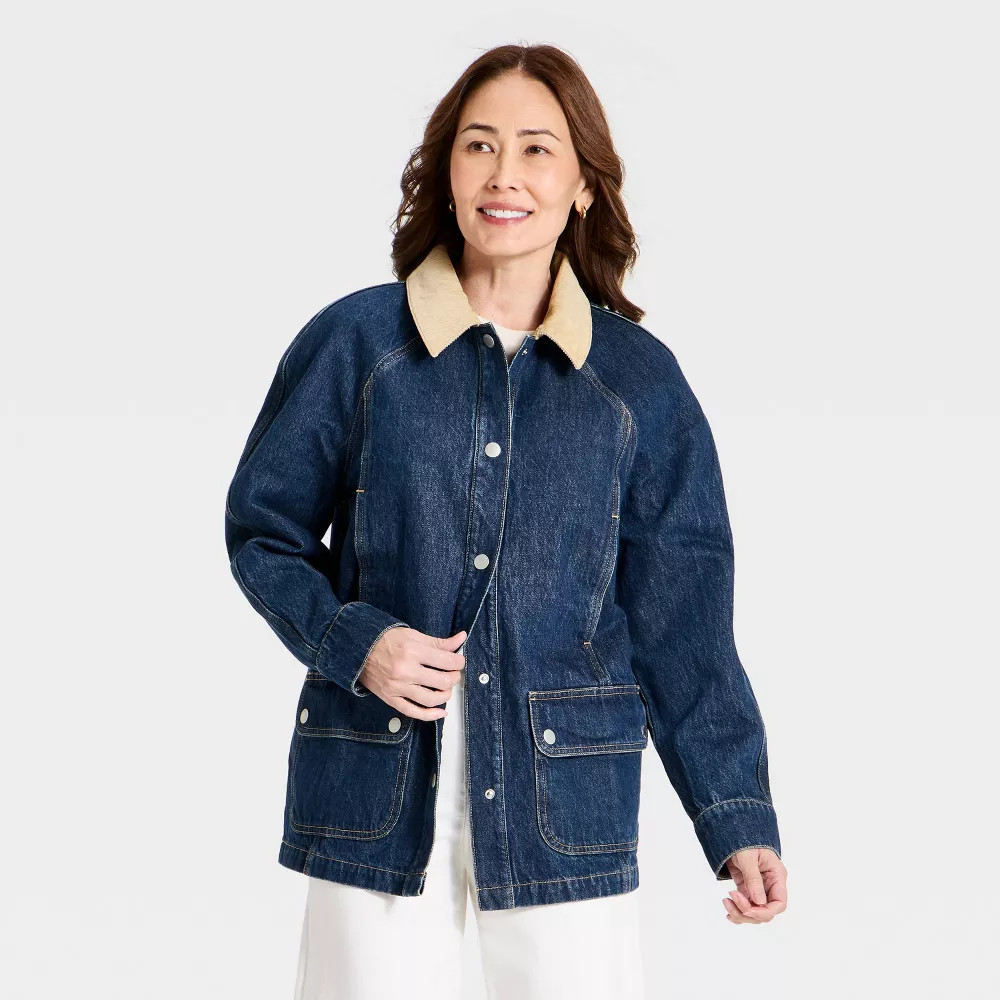 Women\'s Denim Chore Jacket - Universal