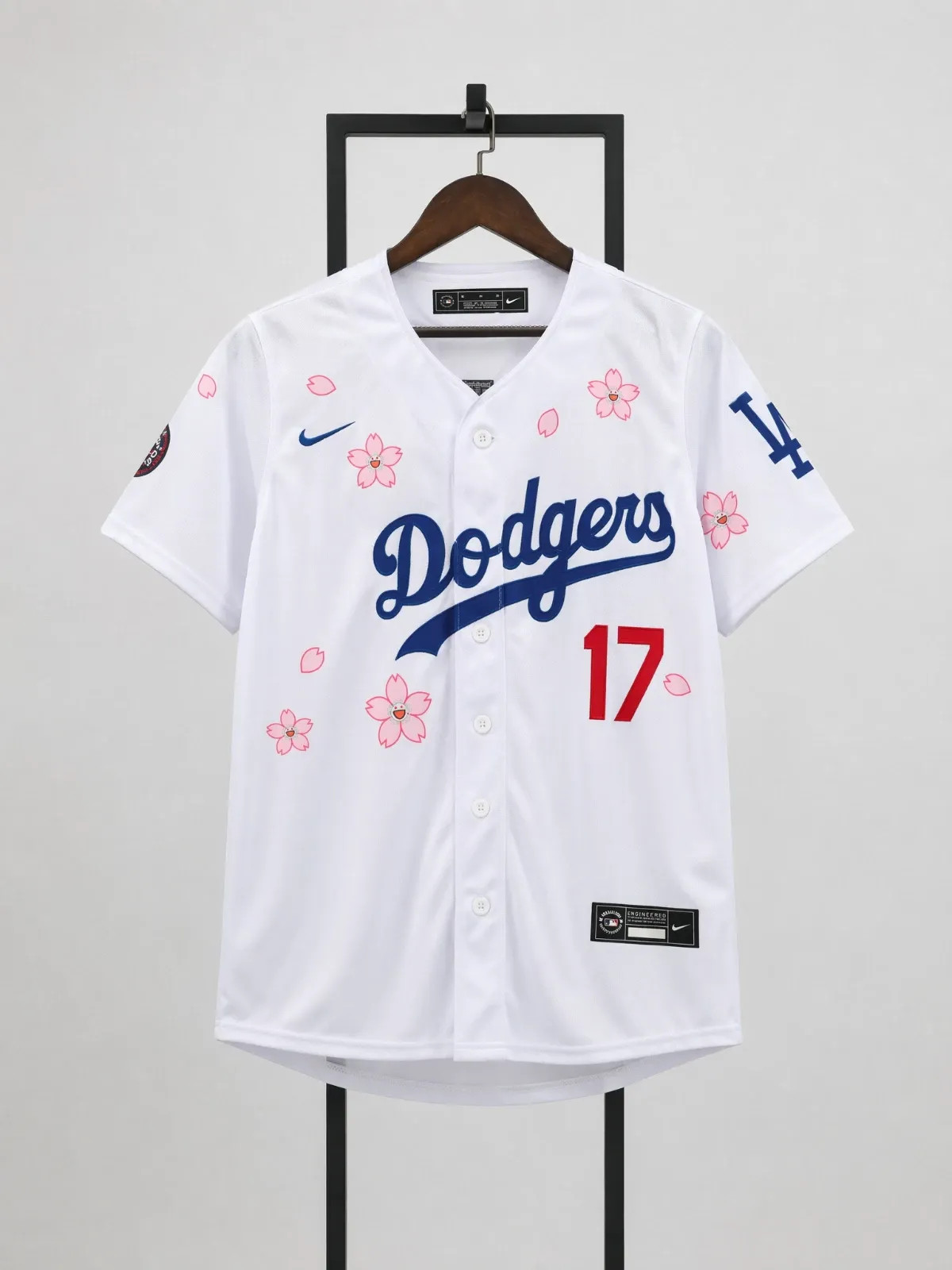 S-2XL Shohei Ohtani #17 2026 Tokyo Series Cherry Blossom Stitched Dodger Jersey