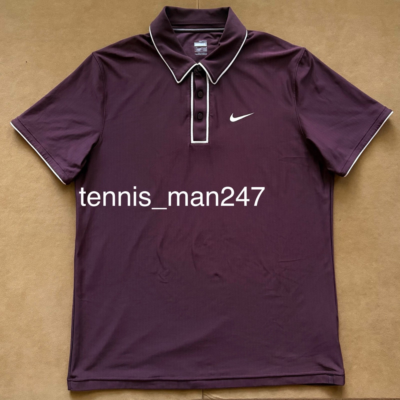 Nike Roger Federer RF 2009 Basel Paris Masters Polo Shirt Tennis Uniqlo ON Nadal Nike Roger Federer RF 2009 Basel Paris Masters Polo Shirt Tennis Uniqlo ON Nadal