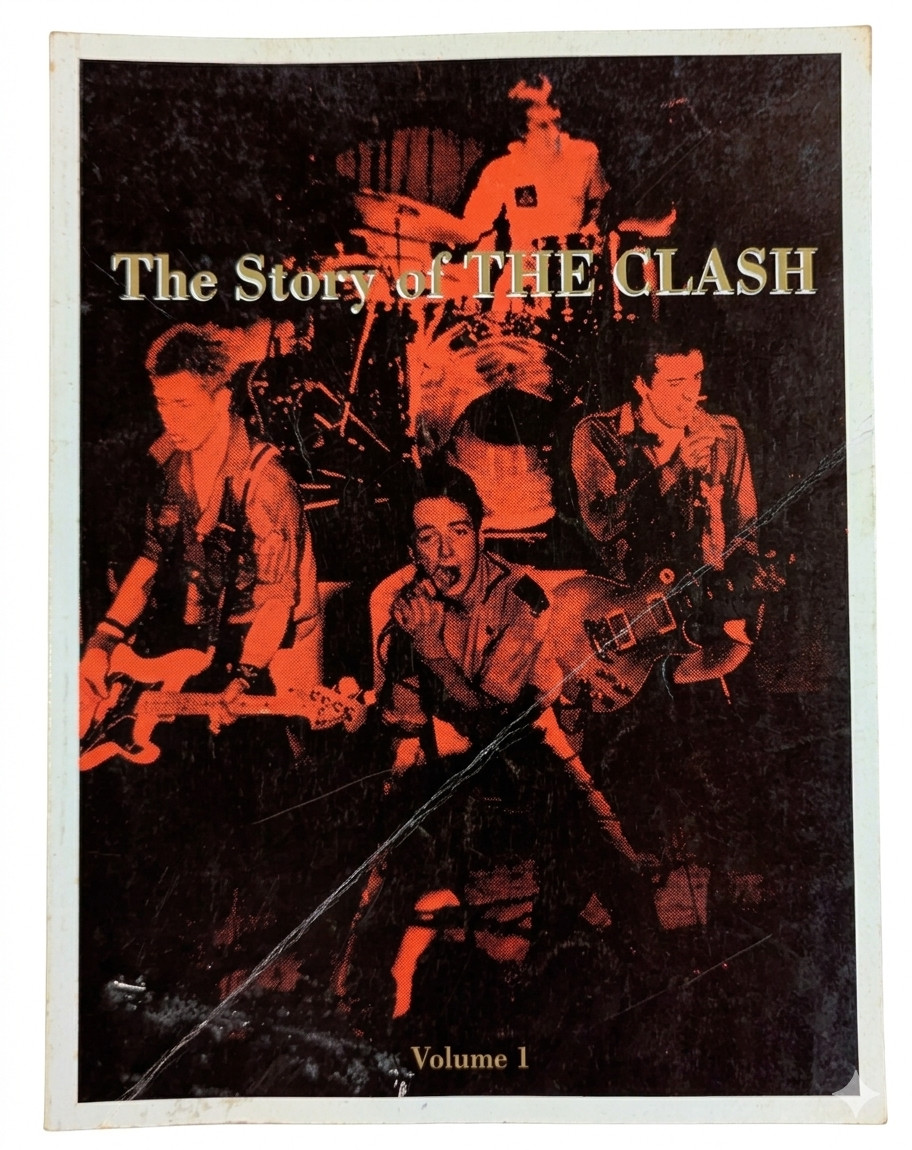 The Story Of The Clash Vol 1 Songbook 1992 Virgin 25 Songs 55 Pgs OOP Ships Fast The Story Of The Clash Vol 1 Songbook 1992 Virgin 25 Songs 55 Pgs OOP Ships Fast