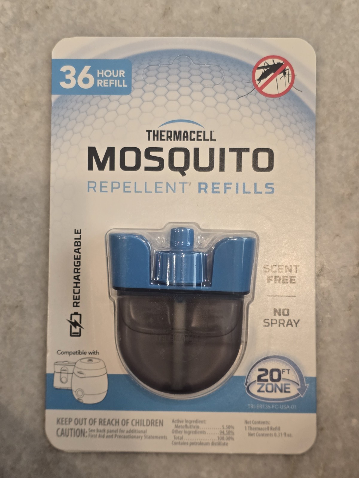 THERMACELL MOSQUITO REPELLENT 36 HOUR REFILLS THERMACELL MOSQUITO REPELLENT 36 HOUR REFILLS