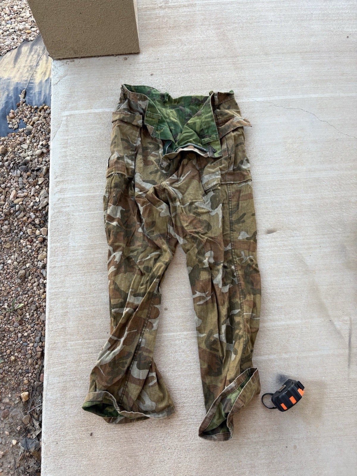 Cabela’s Reversible Camo Pants 36x32 Vintage