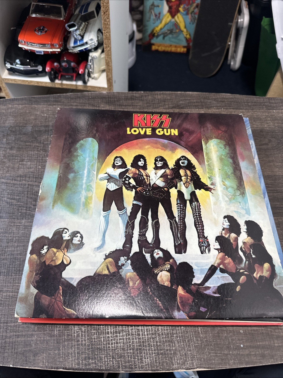 Kiss Love Gun Orig 1977 Casablanca Vinyl LP Blood Inner NBLP 7057 Pro VPI VG Kiss Love Gun Orig 1977 Casablanca Vinyl LP Blood Inner NBLP 7057 Pro VPI VG