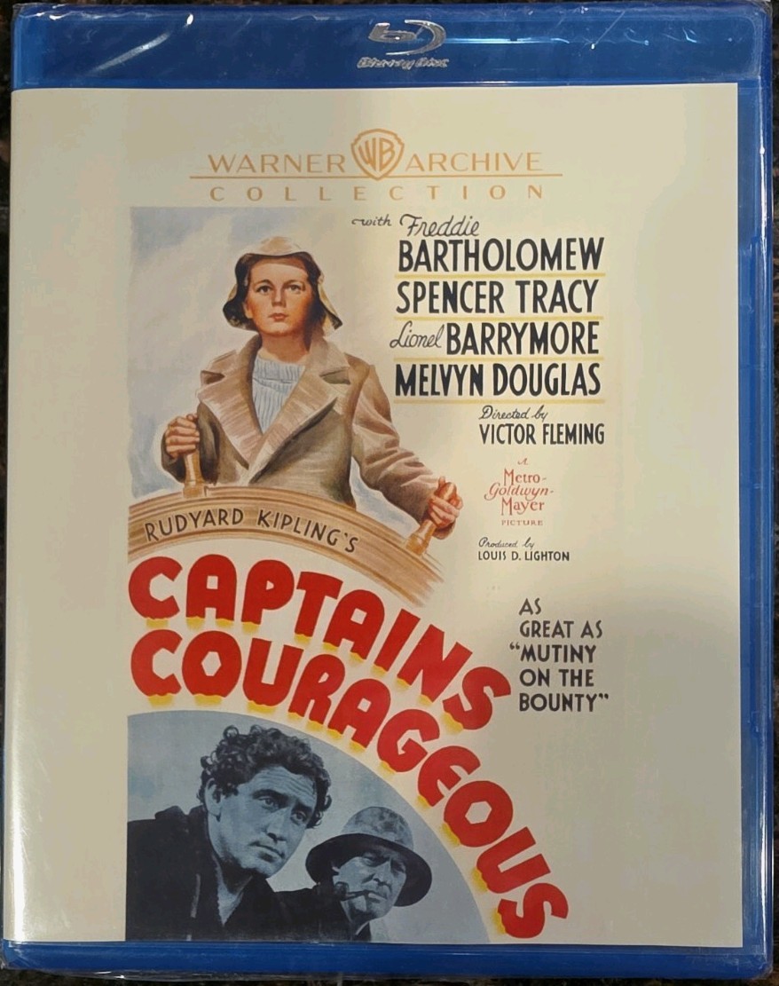 Captains Courageous (Brand New Blu-ray 1937) Spencer Tracy, Freddie Bartholomew Captains Courageous (Brand New Blu-ray 1937) Spencer Tracy, Freddie Bartholomew