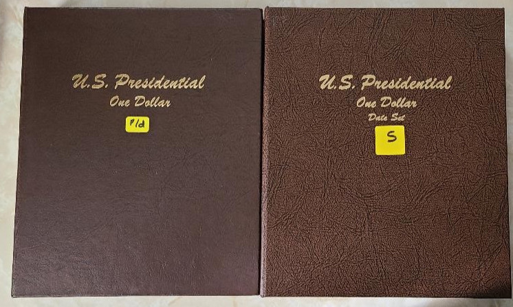 2007-2016 P-D & S COMPLETE PRESIDENTIAL SET 119 COINS 2 DANSCO ALBUMS
