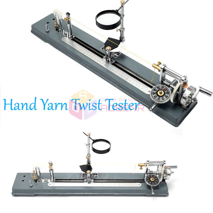 Y321 Hand Yarn Twist Tester Textile Instrument Untwisting Machine Textile Tester